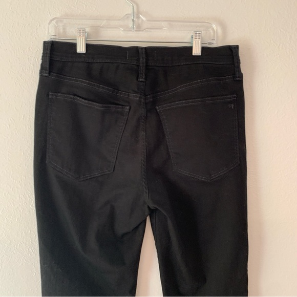 Madewell Black 10” High Rise Button Fly Skinny Jean Size 30T - Picture 4 of 7